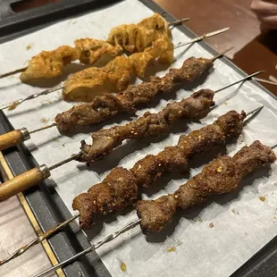 Beef Skewers