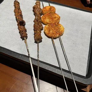 Beef Skewers