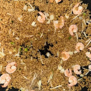 Shrimp fried rice