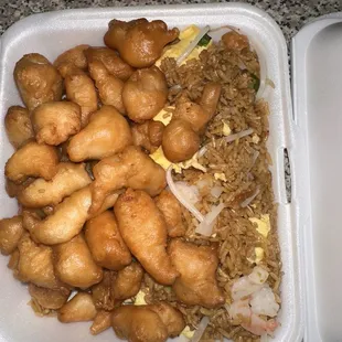 Sweet and sour chicken