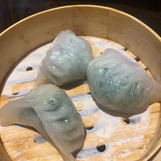 B5. Leek with Shrimp Dumplings
