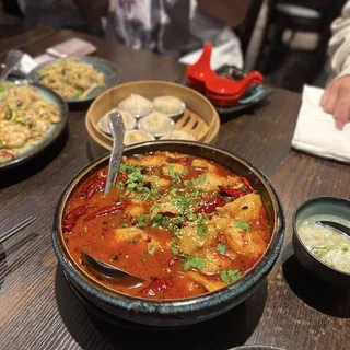 Szechuan Spicy Boiled Fish Fillet