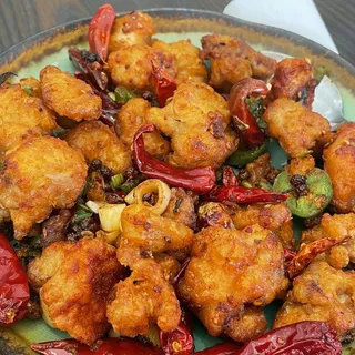Szechuan Spicy Fried Chicken