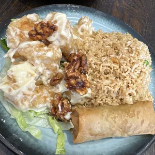 H11. Walnut Prawn Rice