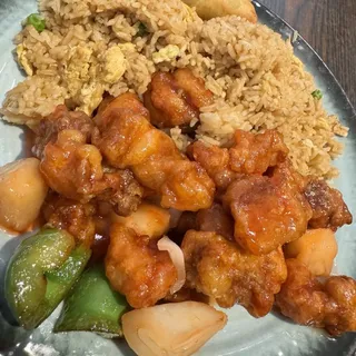 H13. Sweet and Sour Pork Rice