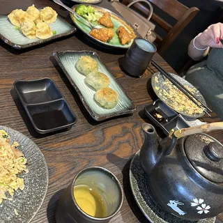C3. Chicken Mushroom Corn Dumplings