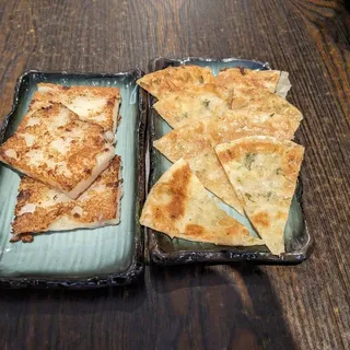 D8. Pan Fried Turnip Cakes