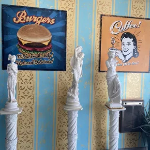 entrance hallway area decor.