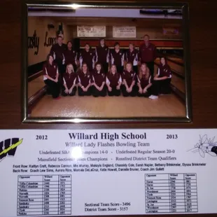 Willard Lady Flashes undefeated season