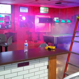 "She looks from the woods" a full length movie was partially made at Dynasty Lanes in the fall of 2019