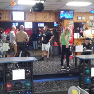 "She looks from the woods" a full length movie was partially made at Dynasty Lanes in the fall of 2019