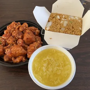 H1. General Tso's Chicken (White Meat)