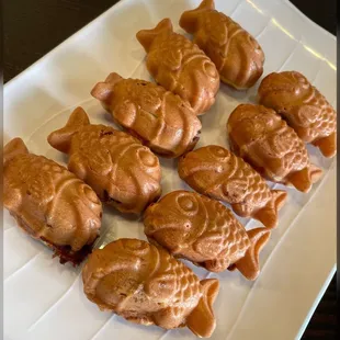 Half red bean and half nutella