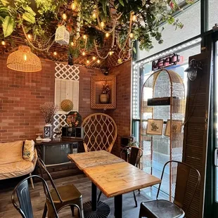 Expanded dining space