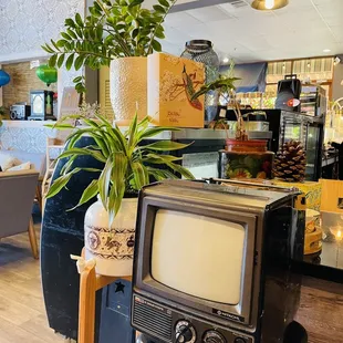 Vintage decor inside