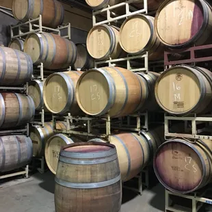 Our gorgeous barrels!