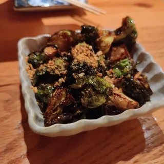 BBQ BRUSSEL SPROUTS