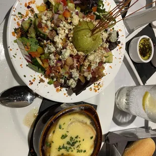 Crock of French Onion Soup* Soup &amp; Side Kokopelli Salad