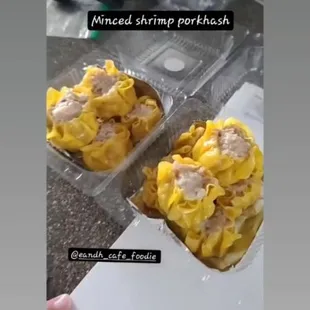 Minced shrimp porkhash