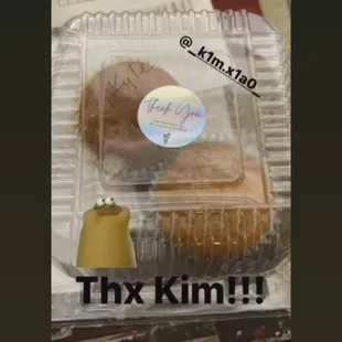 Sugar free banana cupcake/muffins