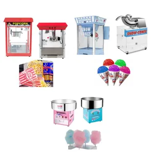 Popcorn, Snow Cones, and Cotton Candy