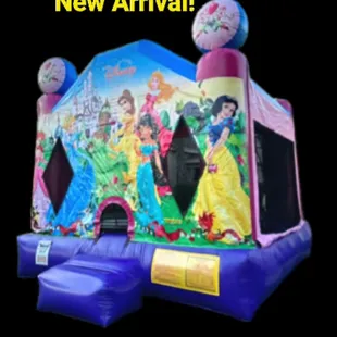One of our newest additions Standard Jumper Disney Princes theme 13x13 RSVP www.ejfunday.com