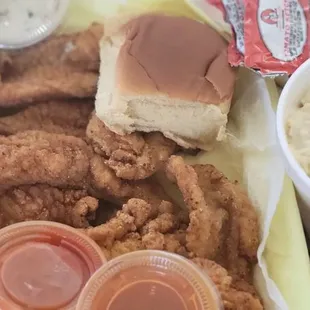 Fish and shrimp