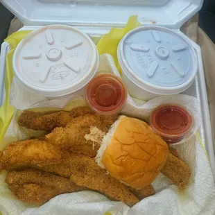 Fish Dinner with 2 sides