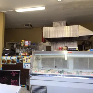 sushi and sashimi, interior