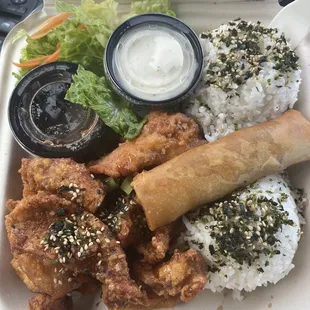 Soy garlic chicken!