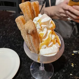 Churros a la mode