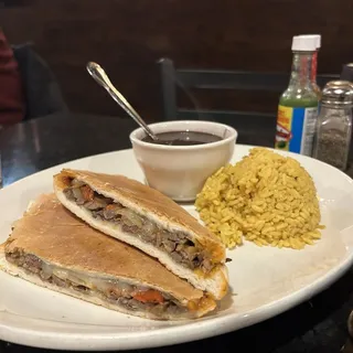 Ropa Vieja Cubano Sandwich