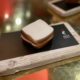 a sandwich on a plate