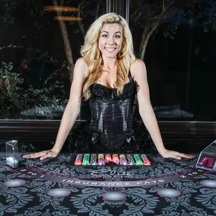 Blackjack is a popular casino party game!