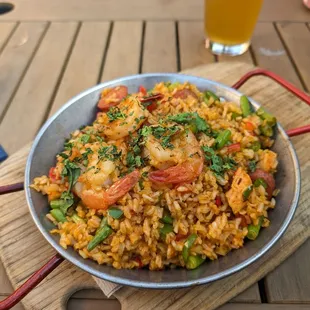 Shrimp &amp; Chicken Paella