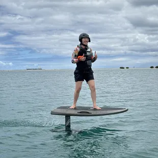 Teen was able to fly quickly