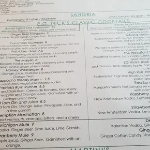 Cocktails