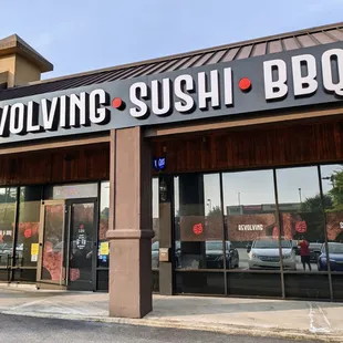 Outside. Storefront. Located in International Plaza on Buford Highway OTP. Same shopping center as Sushi Hayakawa, old Karaoke Melody 1.