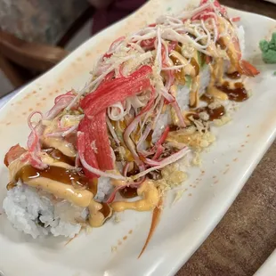 I can't remember the name of this roll but it was good