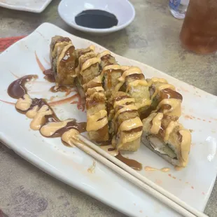 San Antonio roll, deep fried and delicious