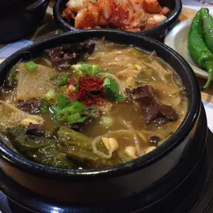 Spicy Cabbage Hang Over Soup