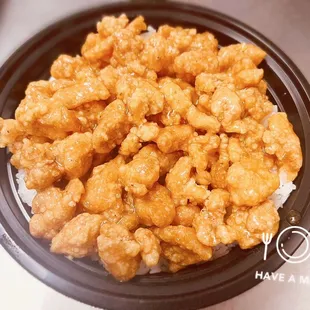 a bowl of fried food