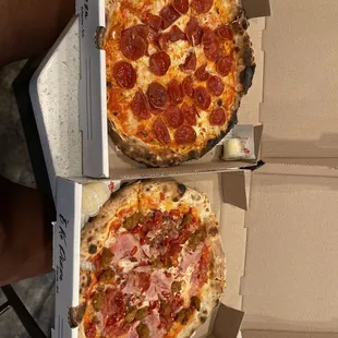 Pepperoni and Diavolo 12&quot;