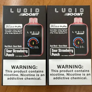 Sour Strawberry Punch Vape