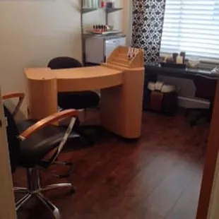 Enjoy nail care services in a relaxing private room