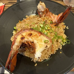 Lobster fried rice