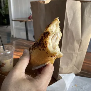 Turkey havarti baguette (toasted)