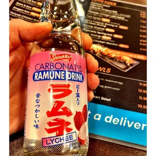 Soda @ E Ramen. 451 W 31st St, Chicago, IL Sushi Rolls Authentic Japans Ramen etc.Nice Clean Quiet Place.Dine In Delivery Take Out.Cool!