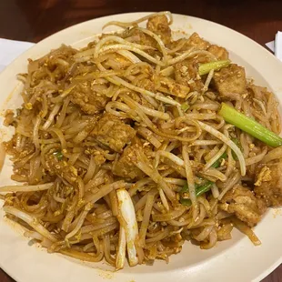 Pad Thai with tofu