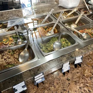 interior, salads
